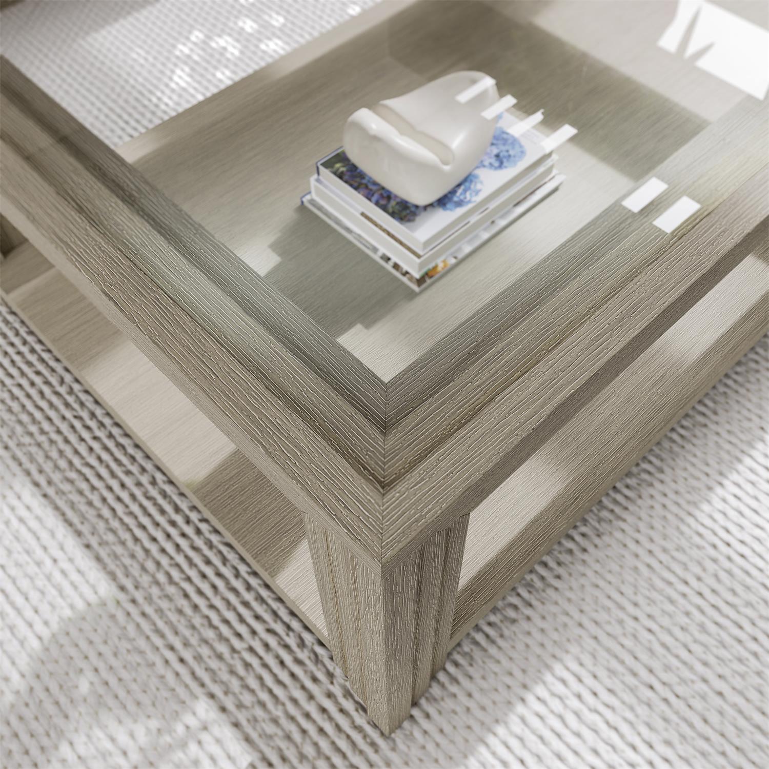 Stepstone Mist 54" Rect Coffee Table