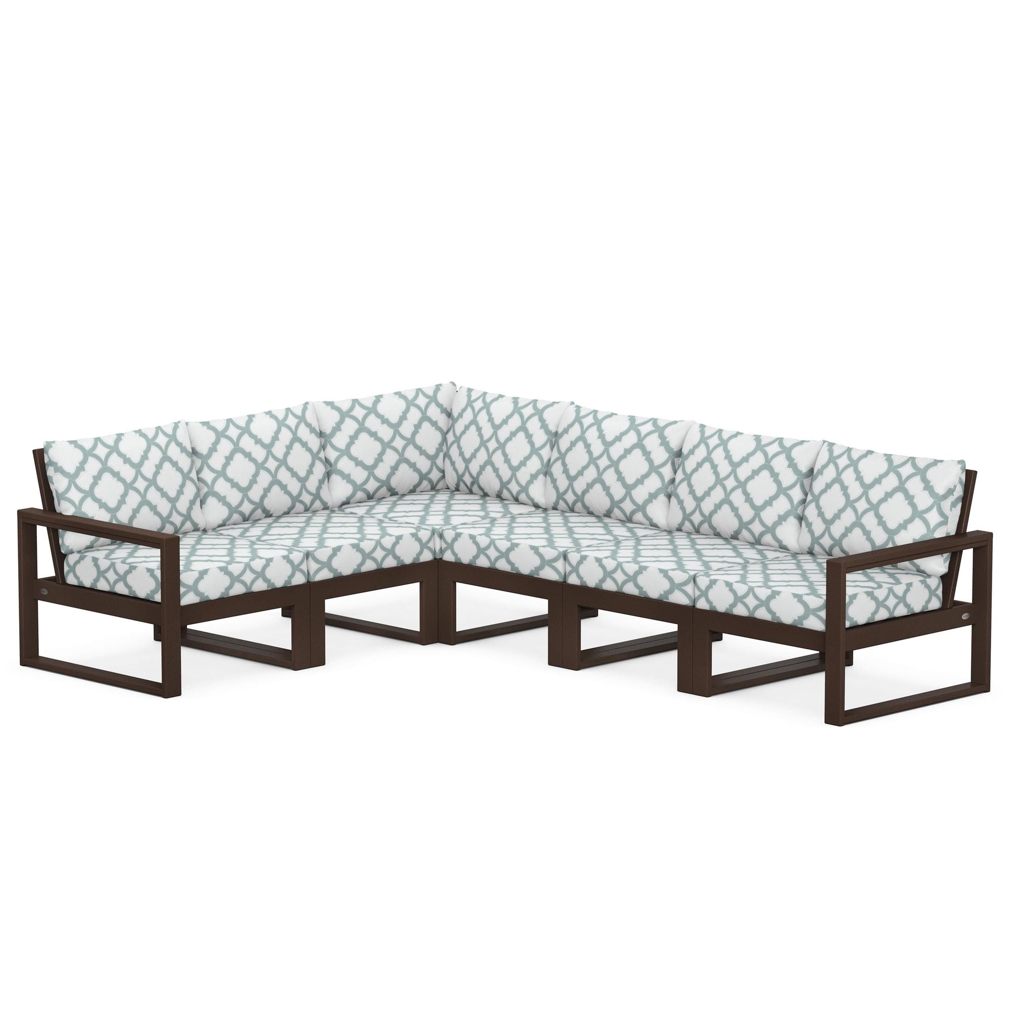 Polywood EDGE 6-Piece Modular Deep Seating Set