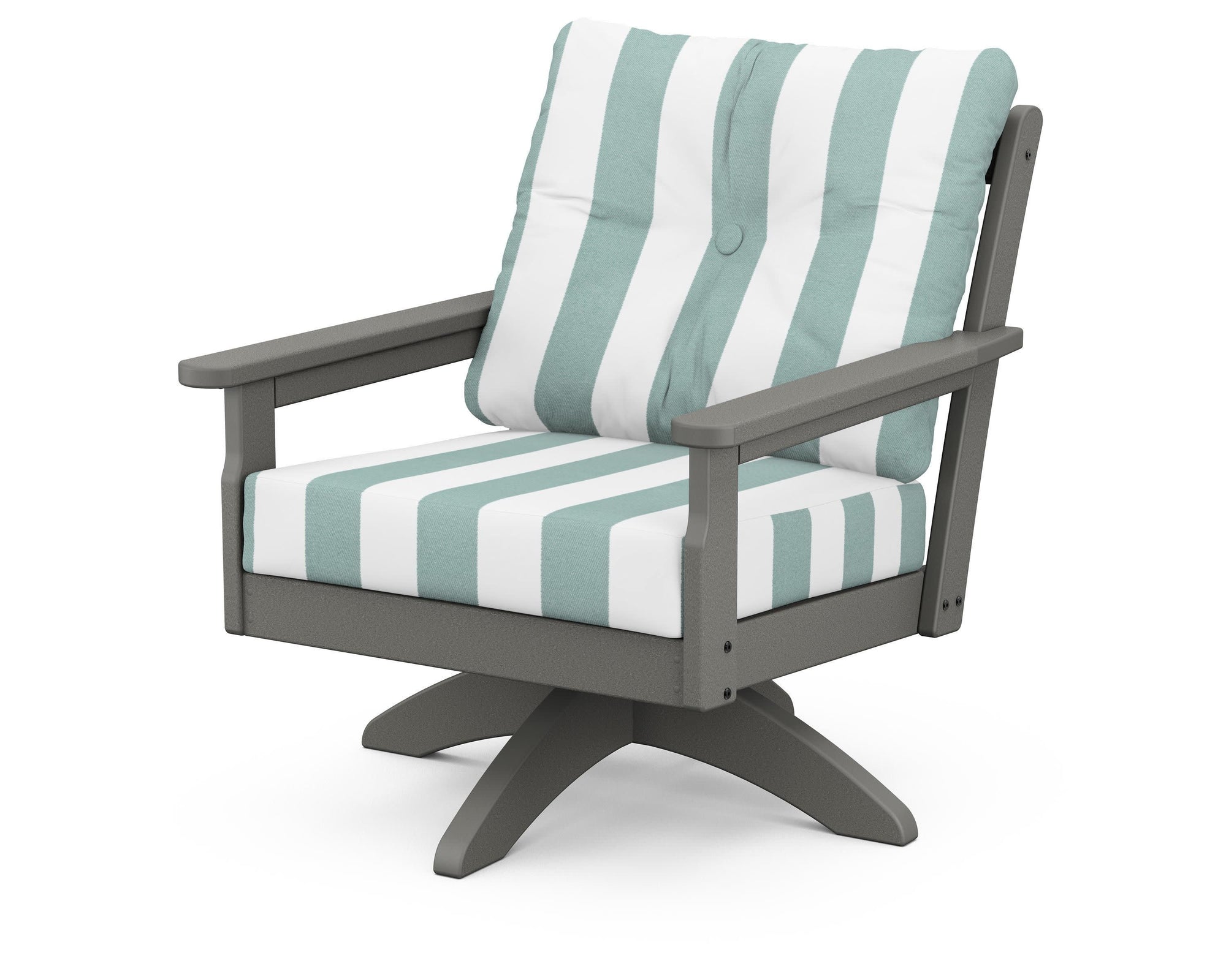 Polywood Vineyard Deep Seating Swivel Chair