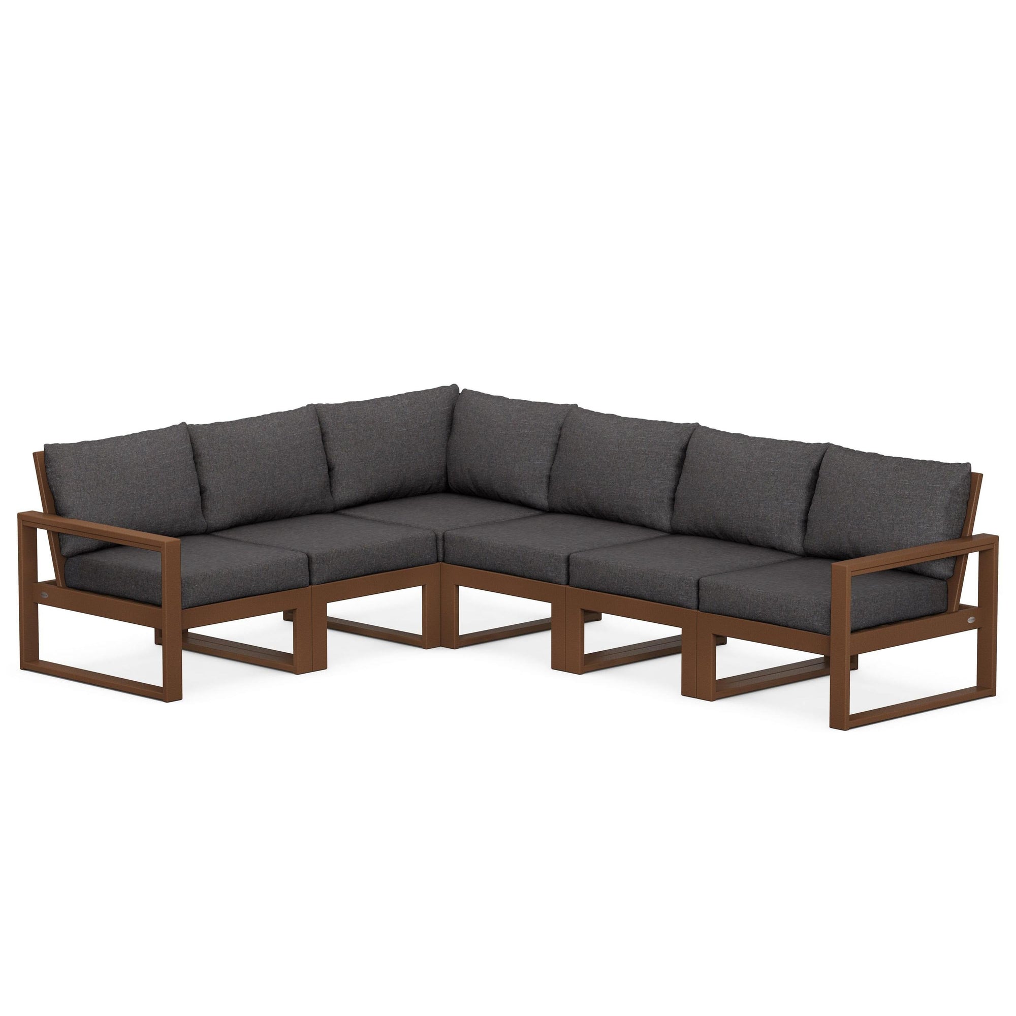 Polywood EDGE 6-Piece Modular Deep Seating Set