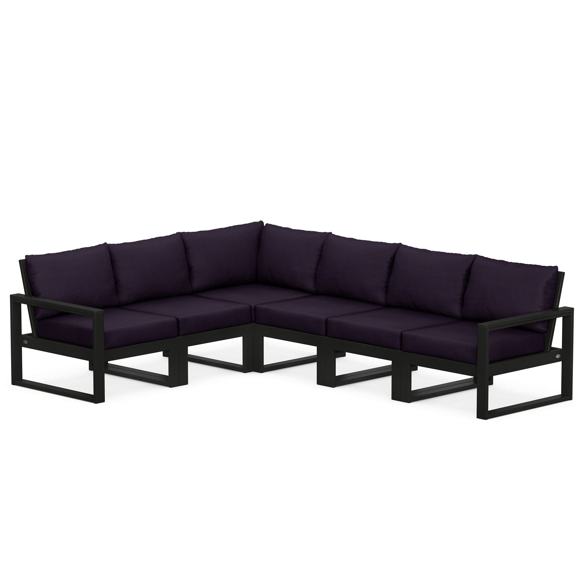 Polywood EDGE 6-Piece Modular Deep Seating Set
