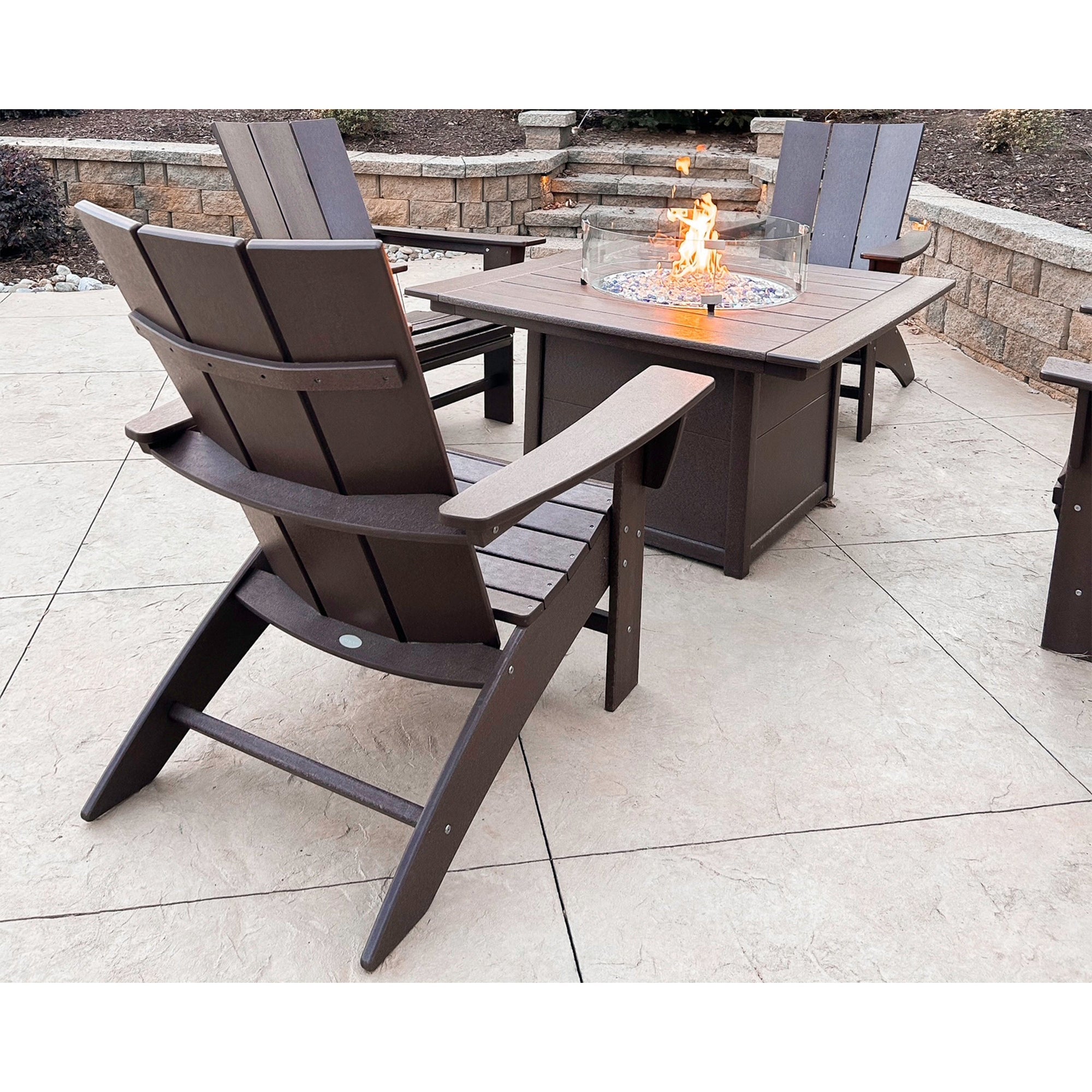 Polywood Modern Curveback Adirondack Chair