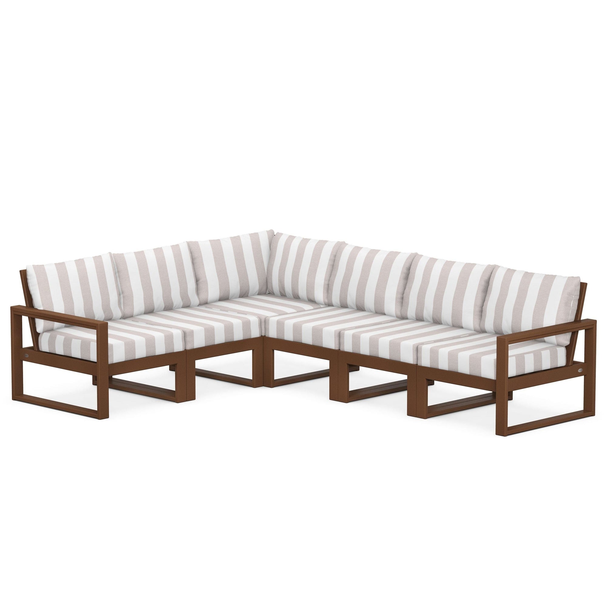 Polywood EDGE 6-Piece Modular Deep Seating Set