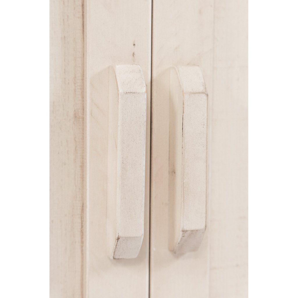Loft 70" White Barn Door Server