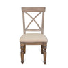 Sarasota X-Back Upholstered Side Chair