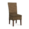 Sarasota Seagrass Woven Upholstered Side Chair