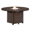 Sag Harbor / Sea Cliff 48&quot; Outdoor Firepit Table