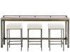 Kristen Multi-Use Console + 3 Stools Set by Universal Furniture