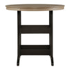 Poly Black-Driftwood Bar Height Outdoor Dining Sets
