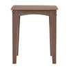 Poly Redwood Outdoor 22&quot; End Table