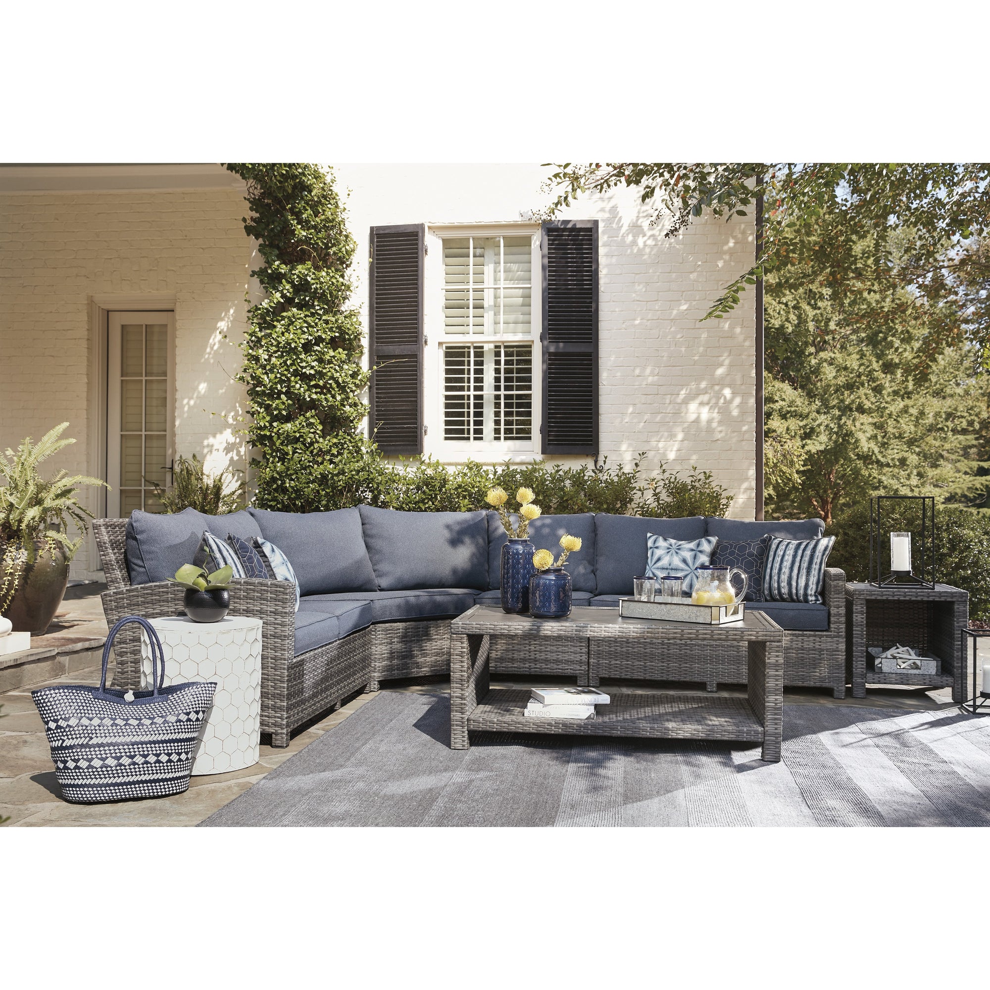 Nantucket Outdoor Sectional Set - New FOR 2024