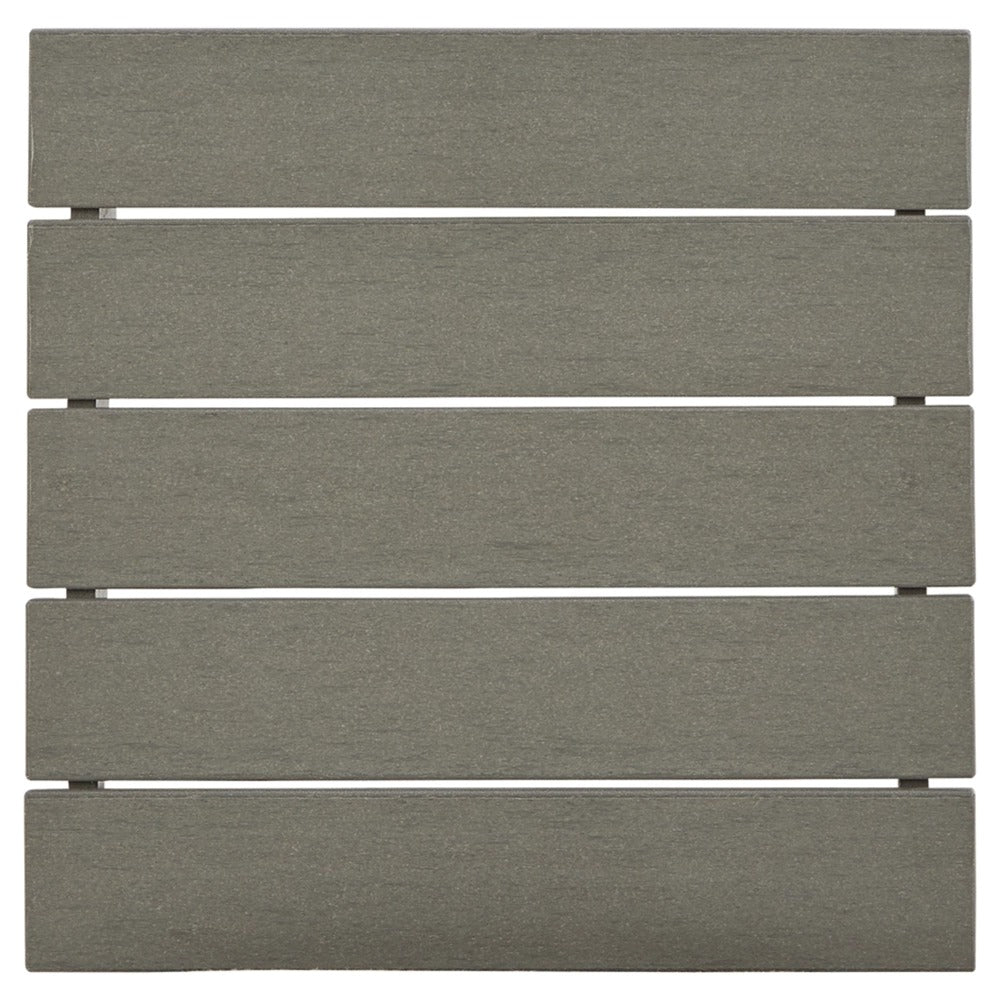 Poly Grey Outdoor 21" End Table