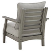 Poly Grey Outdoor Club Chair