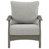 Poly Grey Outdoor Club Chair