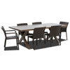 Caribe X-Base 86&quot; Outdoor 7pc Dining Set