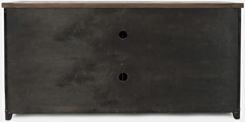Loft 70" Black Barn Door Server