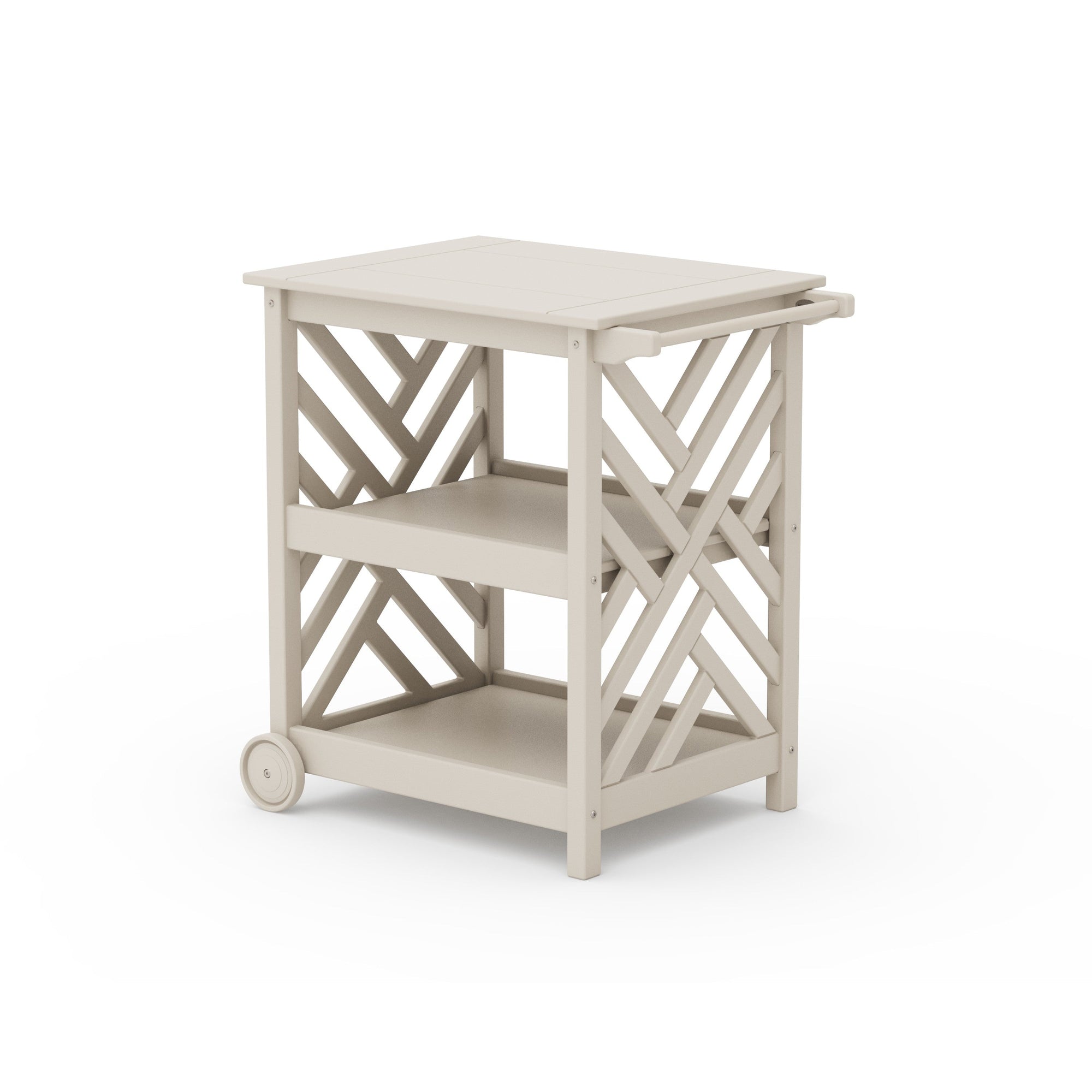 Polywood Chippendale Bar Cart