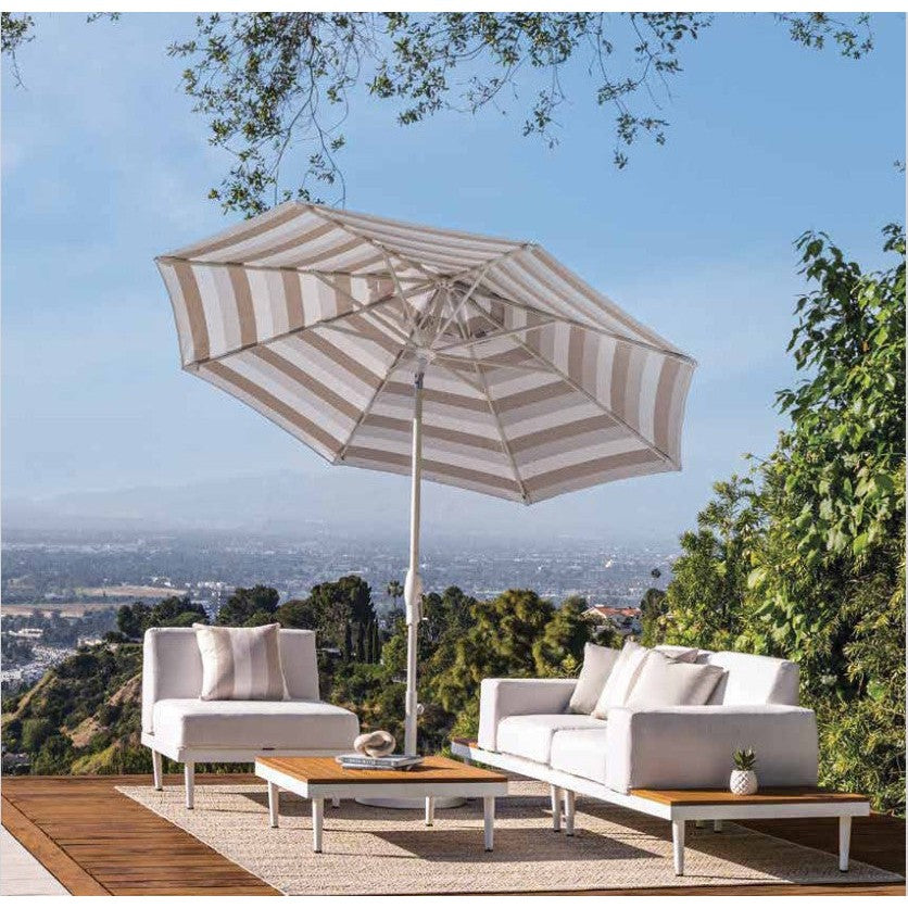 11' umbrella patio Designer - Infinite 360 Auto Tilt Solar Lux Create a comfortable and shaded outdoor space with the Bonosuki 11FT Patio Cantilever Umbrella 11' Designer Umbrella - Astoria