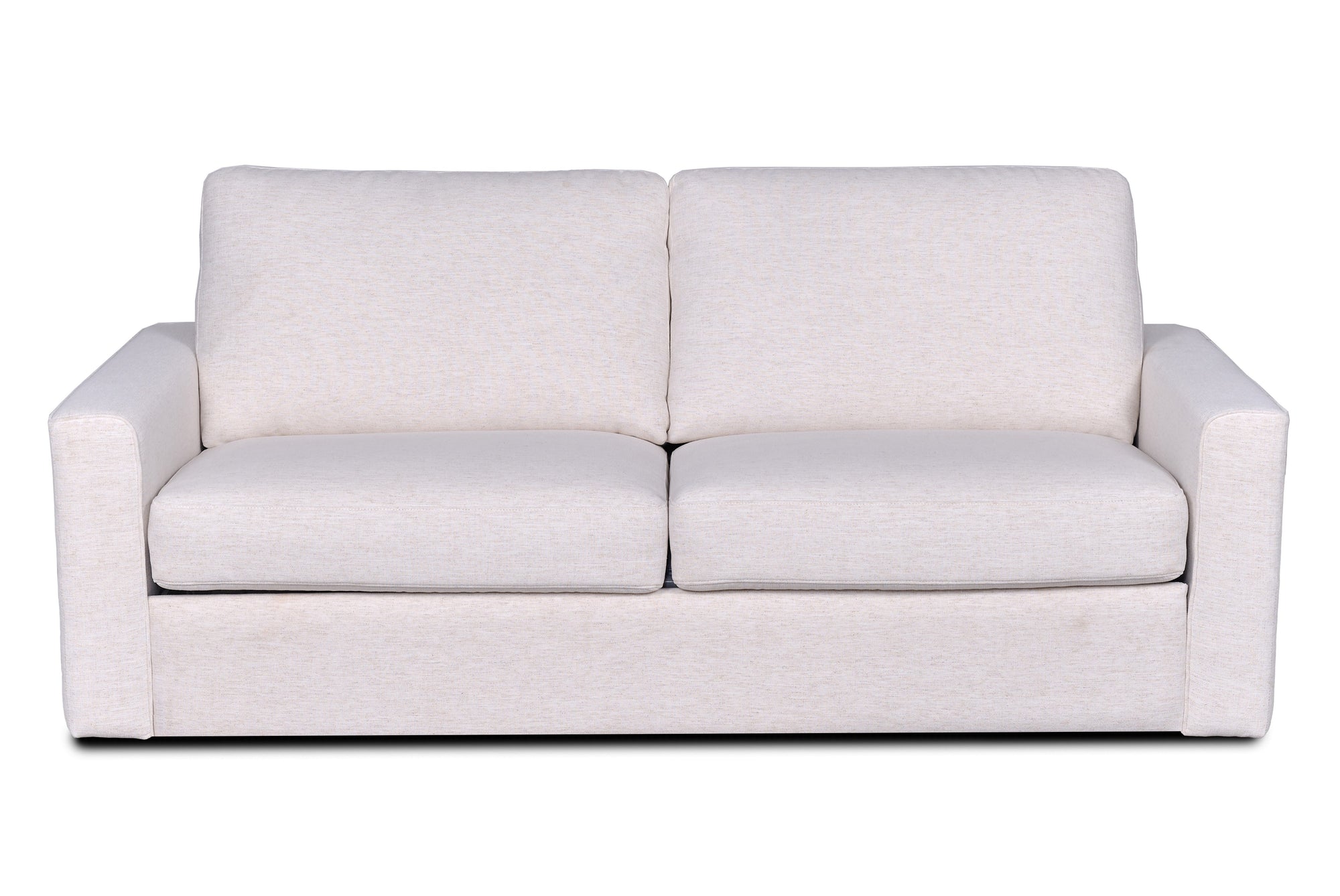 Sleeper Sofa 79&quot; Queen Easy Open Pop-Up With Cool Memory Foam Mattress in Performance Fabric Nomad Snow