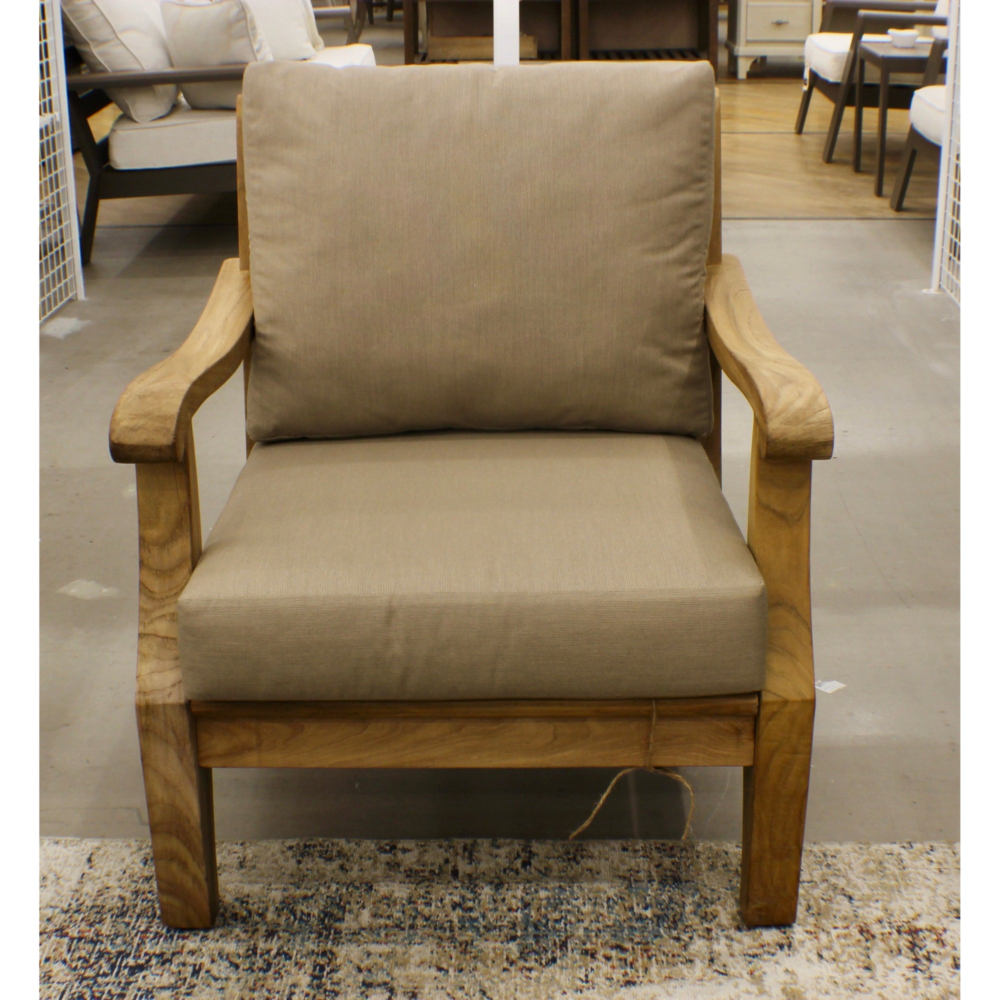 Bermuda Teak Outdoor Club Chair