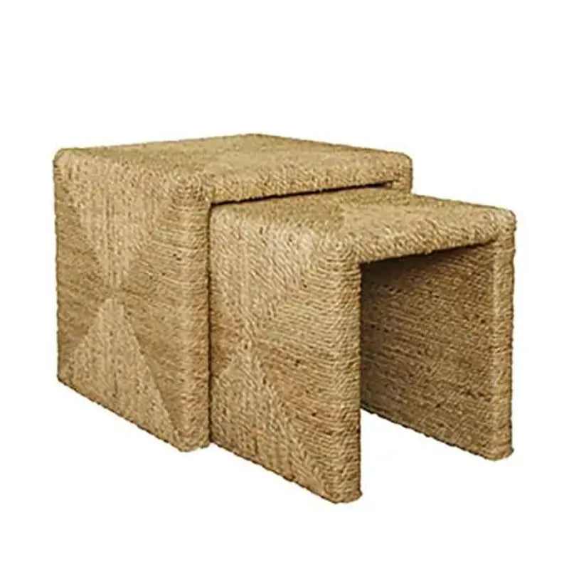 Hilton Head Woven 2-Pc Nesting Table