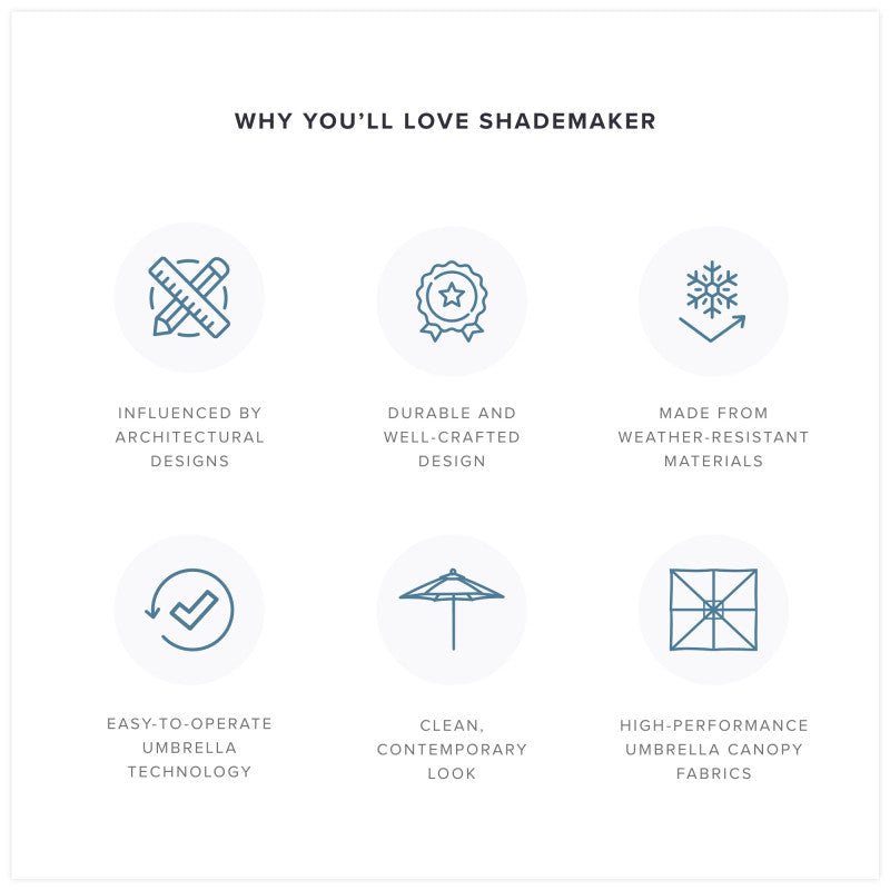 Gemini 10&#39; Square Double-sided Aluminum Commercial Cantilever Patio Umbrella with SUNBRELLA Grade A High Performance Fabric