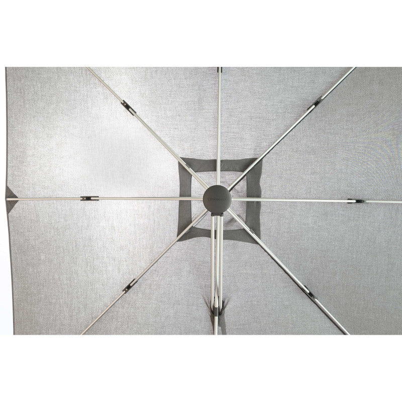 Gemini 10&#39; Square Double-sided Aluminum Commercial Cantilever Patio Umbrella with SUNBRELLA Grade A High Performance Fabric