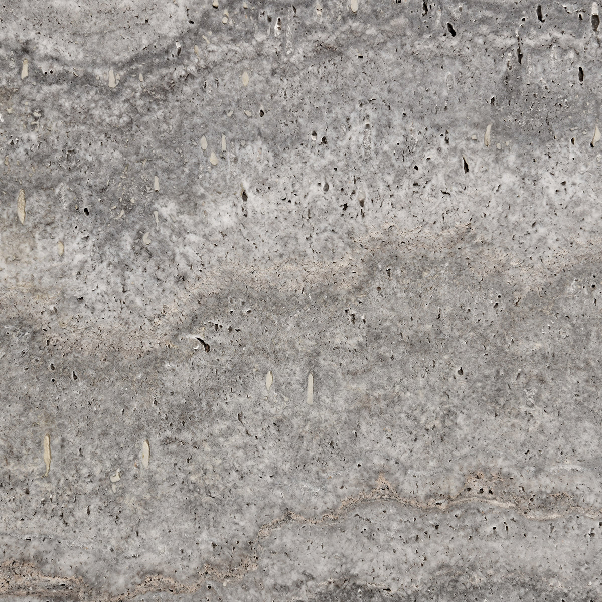 Becky Reclaimed Pine 41&quot; Round Coffee Table Timeworn Cream/Travertine