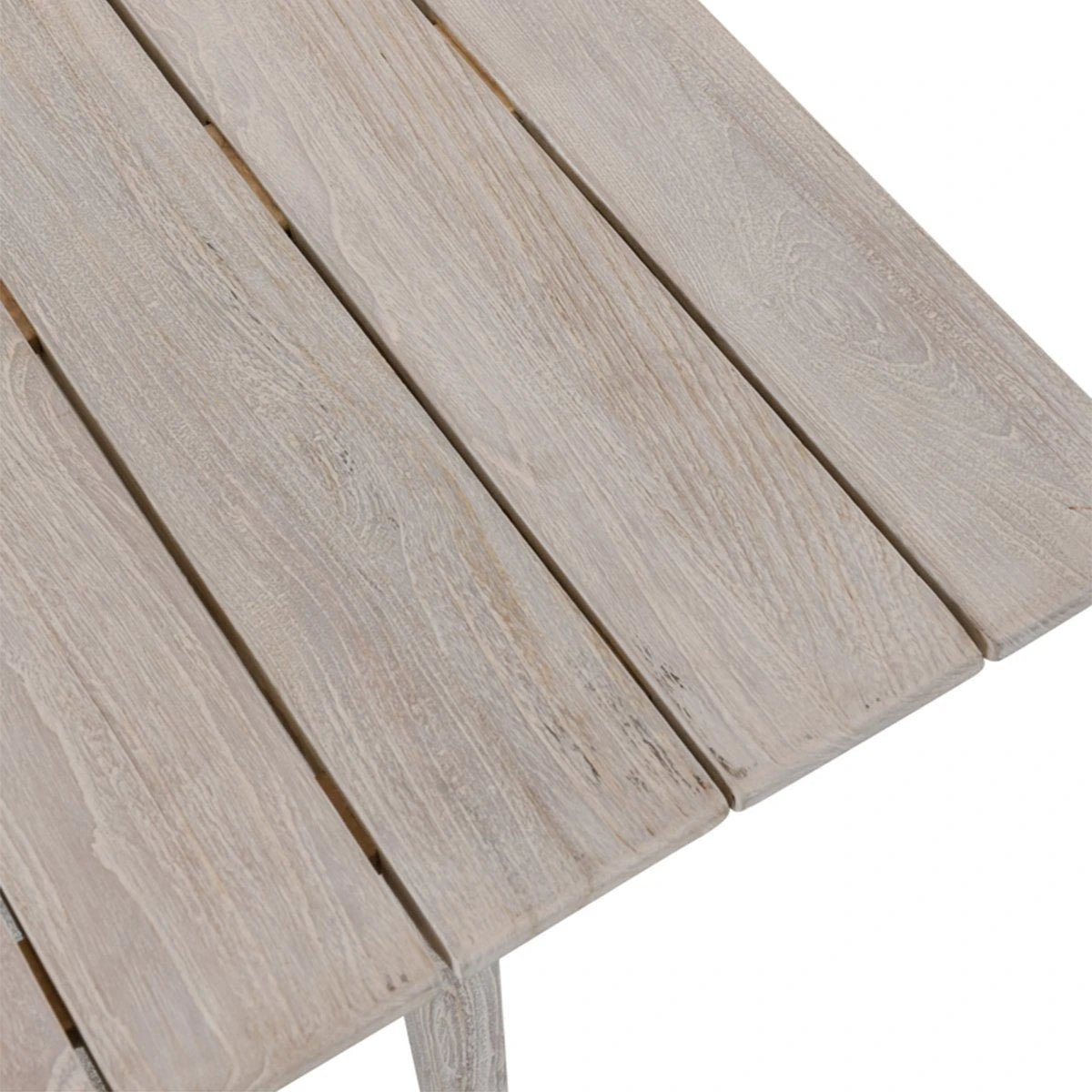 Gray Teak Outdoor Coffee Table 55&quot; &quot;Dawn&quot;