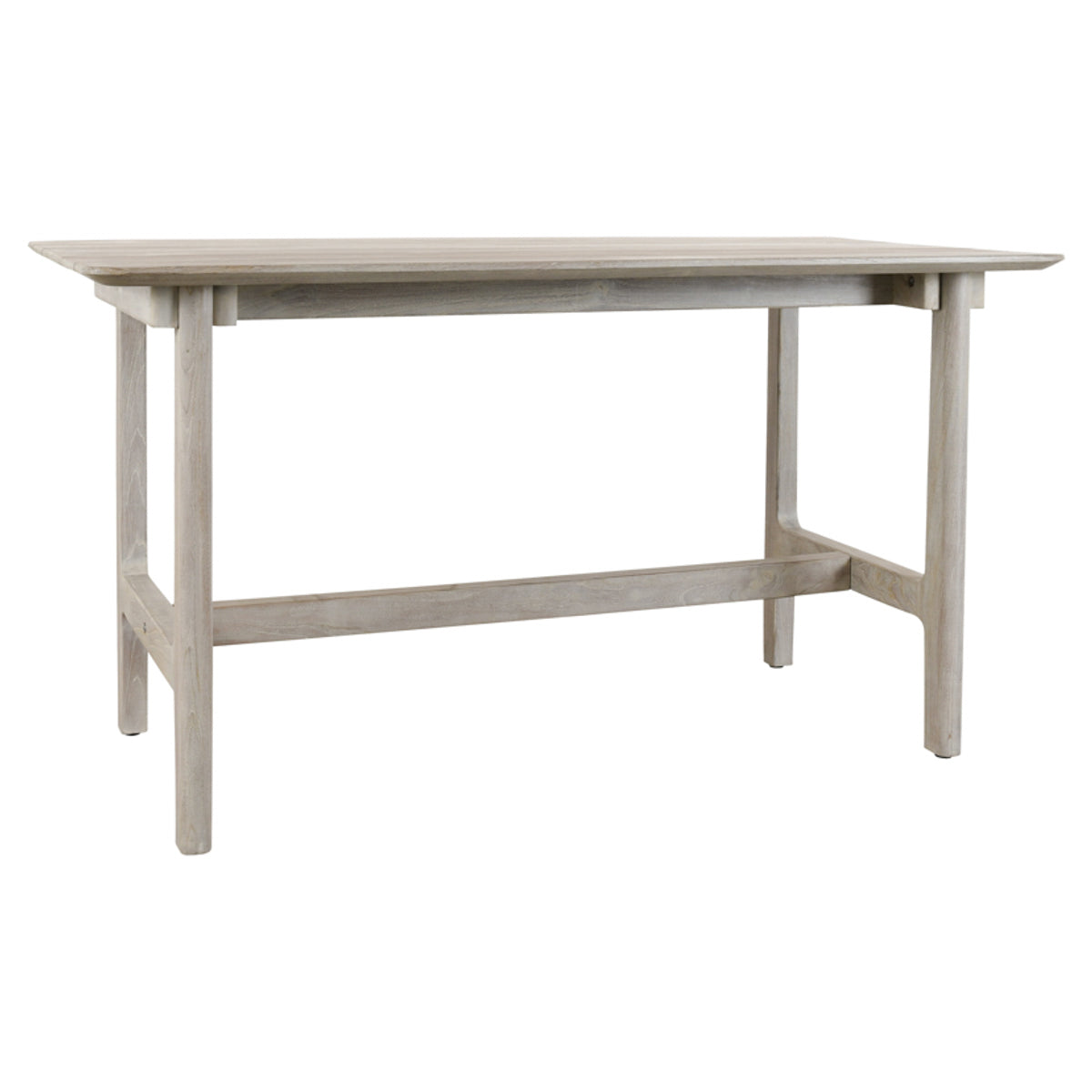 Gray Teak Outdoor Counter Table 67&quot;