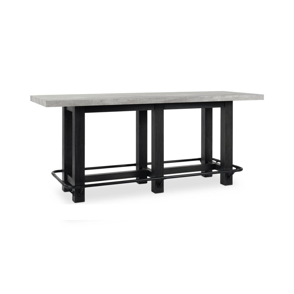 Ojai 86&quot;Counter Table Gray/Black