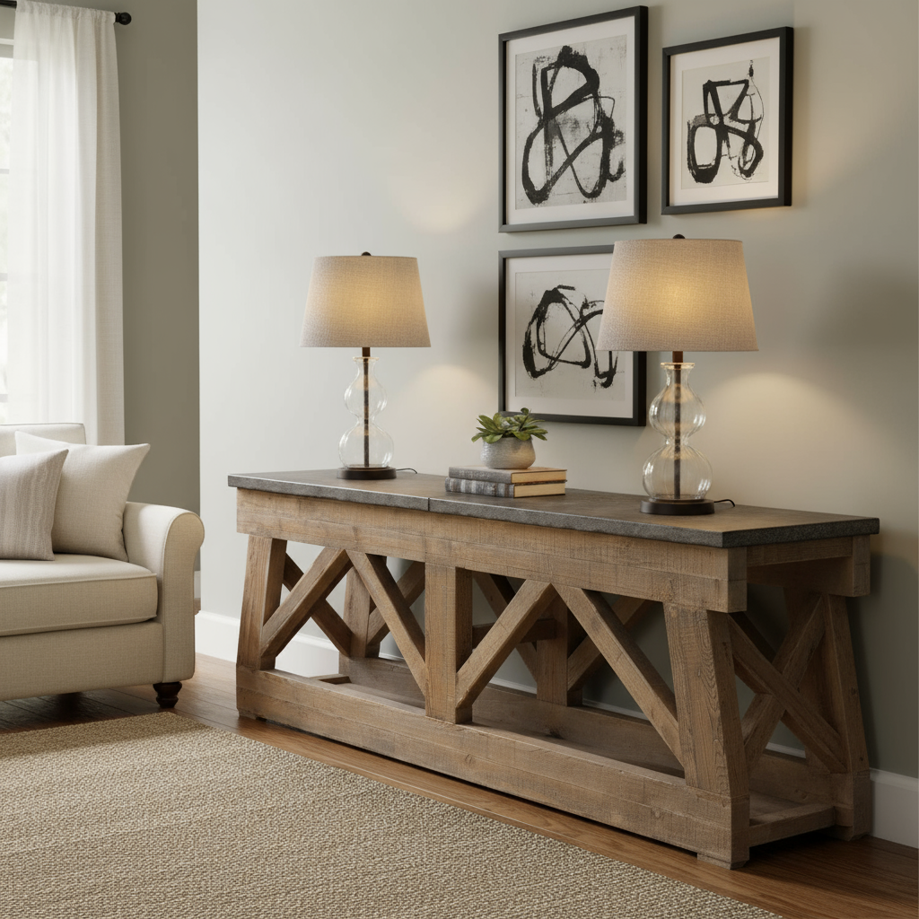 Marbella 100" Console Table