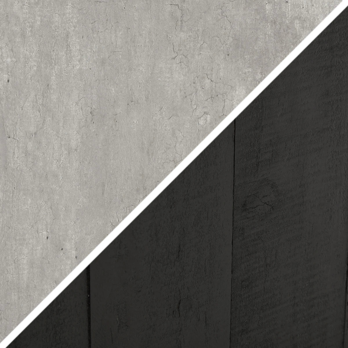 Durant 28&quot; End Table Carbon Black/Weathered Cement