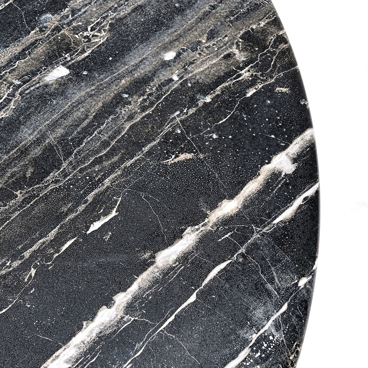 Adrian 47&quot; Round Black Dining Table