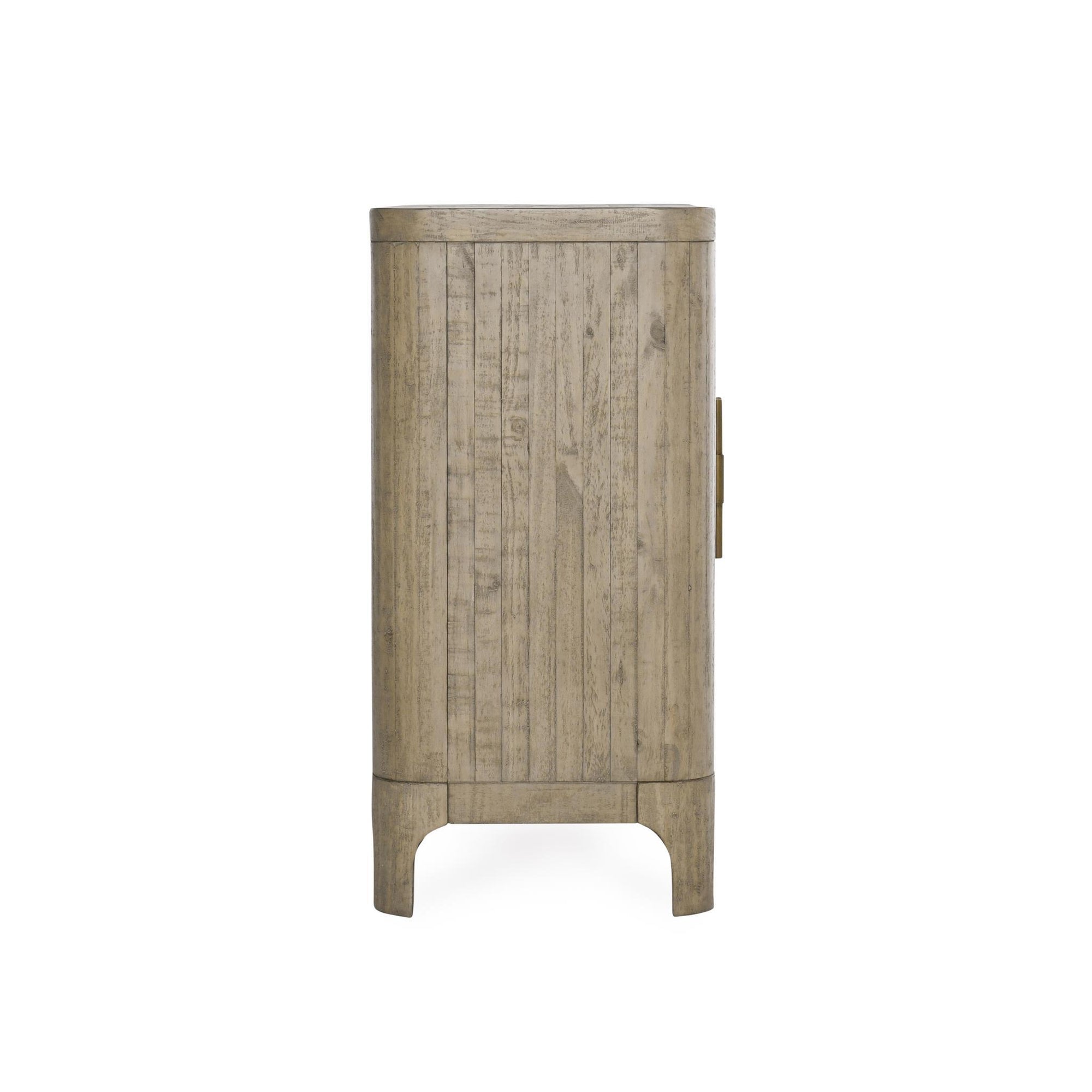 Alpine Reclaimed Pine 2-Door Cabinet Natural