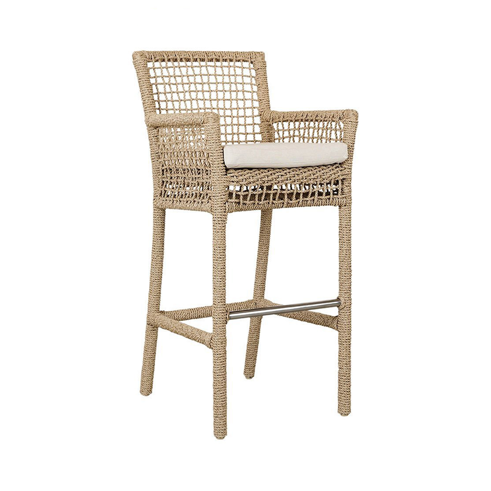Woven Outdoor Barstool