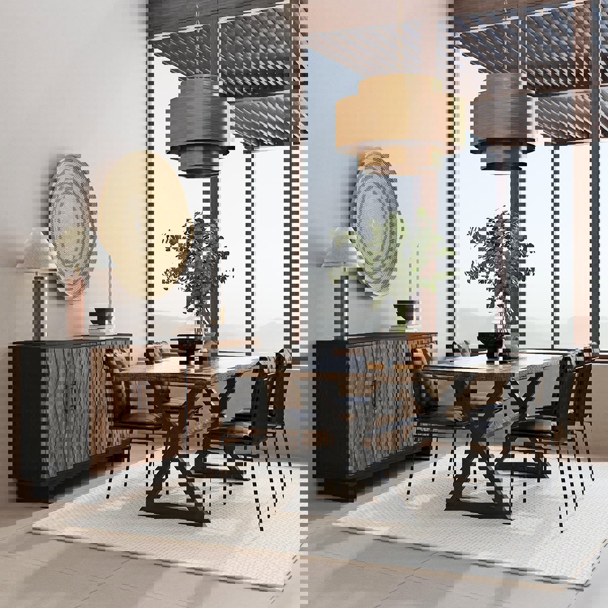 Mayer Jet Black Dining Chair