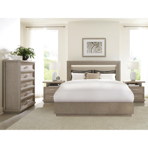 Stepstone Mist 3-Pc Queen Bedroom Set (Queen Bed +Dresser +Nightstand) - peter andrews Stepstone Mist 3-Pc Queen Bedroom Set (Queen Bed +Dresser +Nightstand) - peter andrews