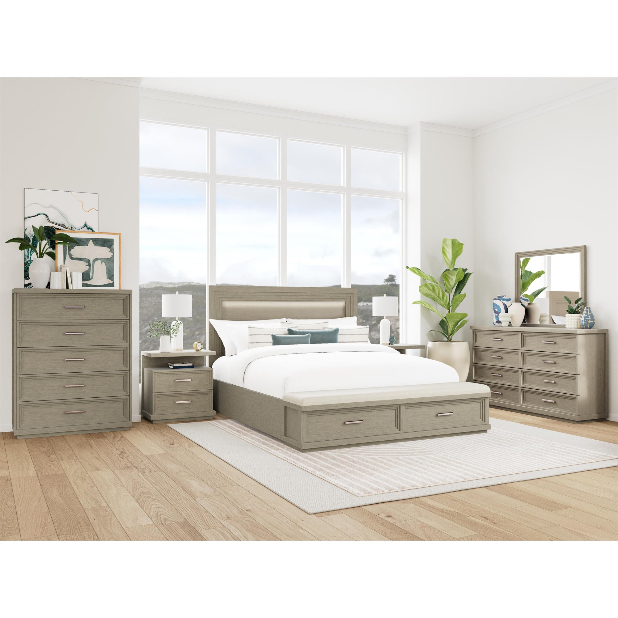 Stepstone Mist 8 Drawer Dresser