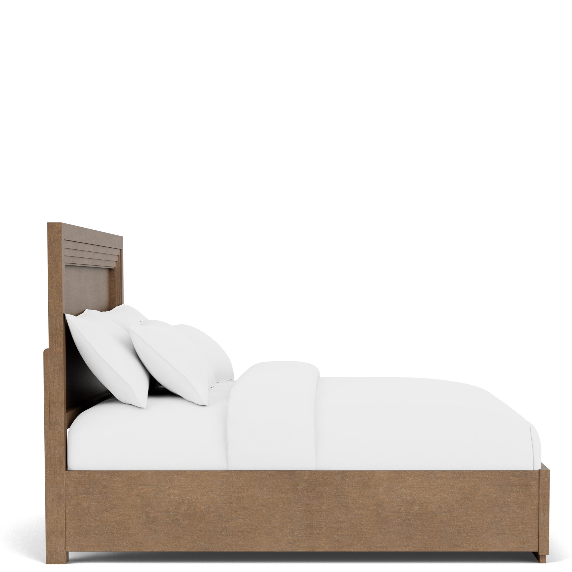 Stepstone Mink 3-Pc Queen or King Bedroom Set (Queen or King Bed +Dresser +Nightstand)