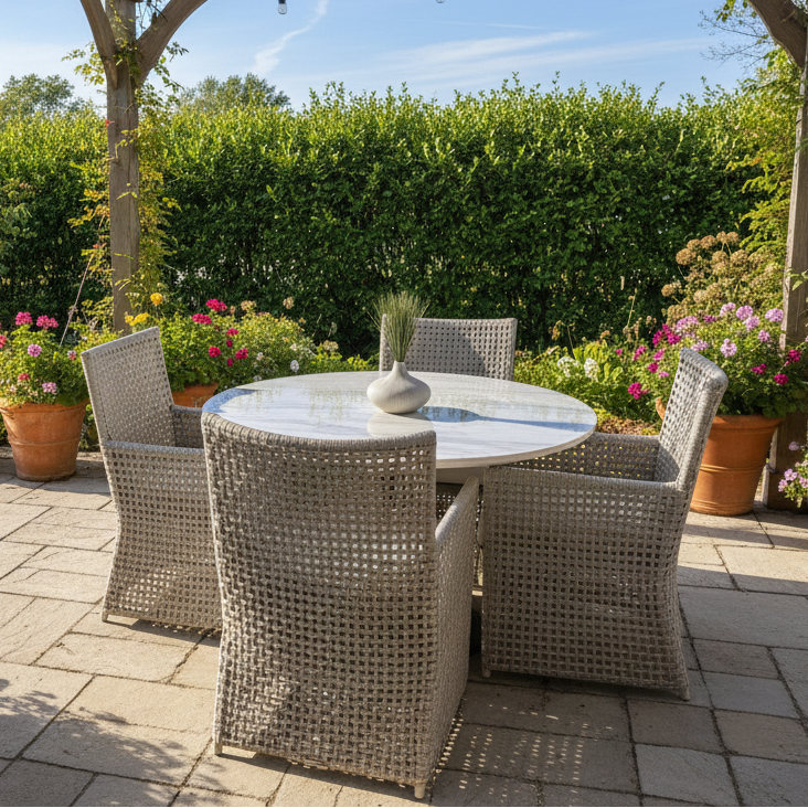 Universal Coastal Living Santa Cruz Outdoor 5-Pc Dining Set