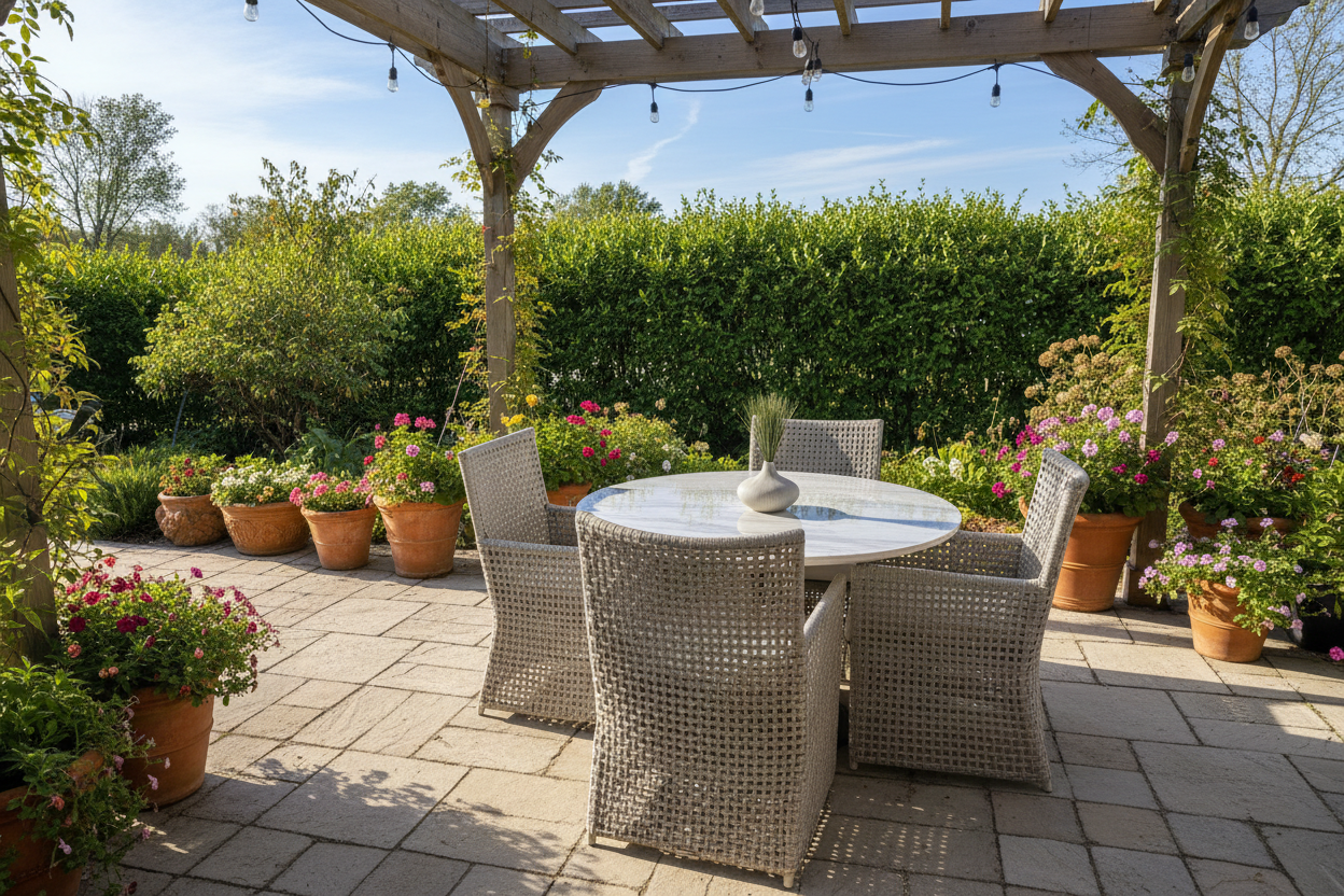 Universal Coastal Living Santa Cruz Outdoor 5-Pc Dining Set