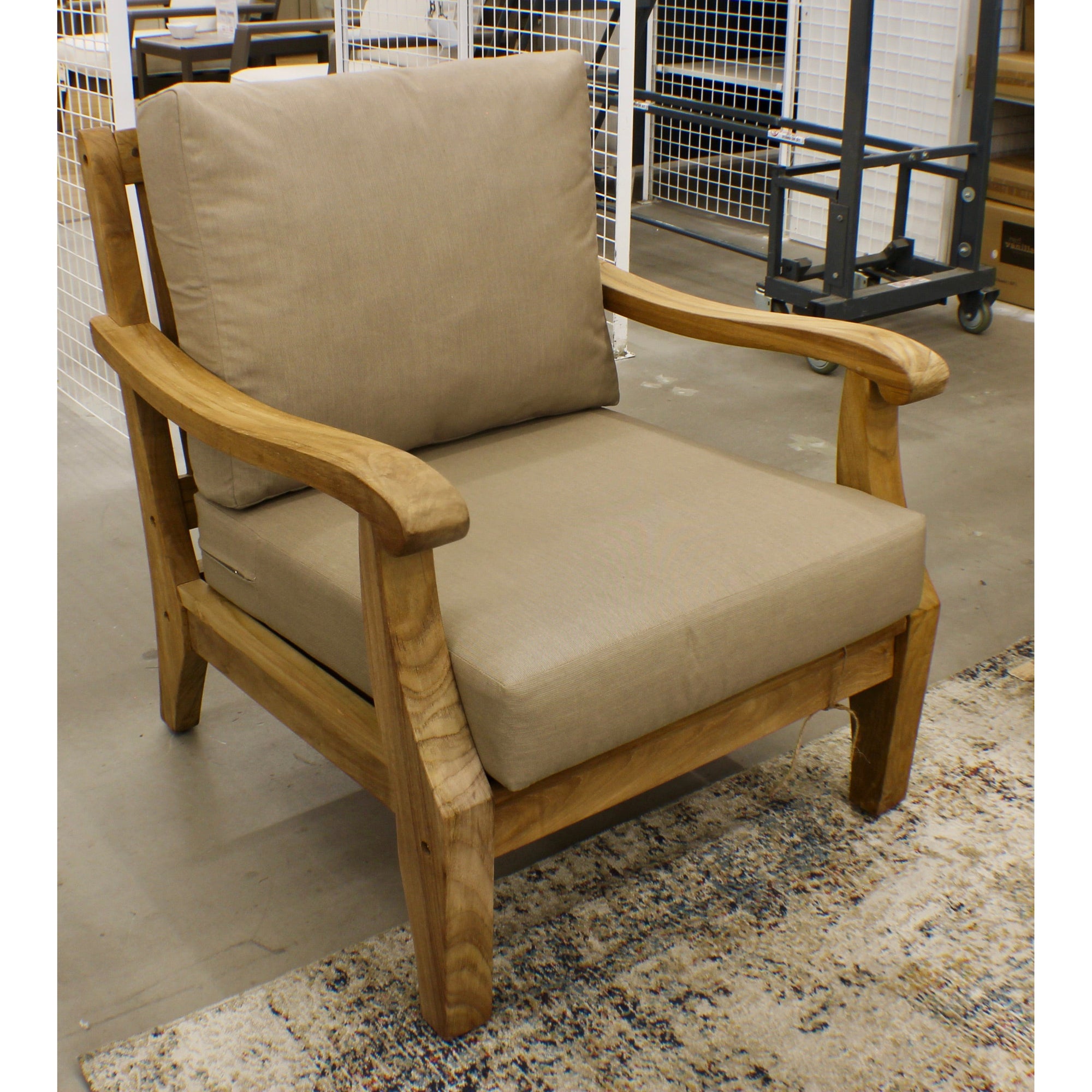 Bermuda Teak Outdoor Club Chair