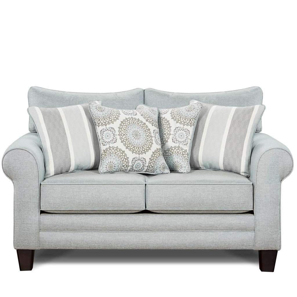 Locust Valley 64&quot; Apt Size Loveseat
