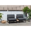 Edgartown  Black 3pc Outdoor Seating Set - New for 2024