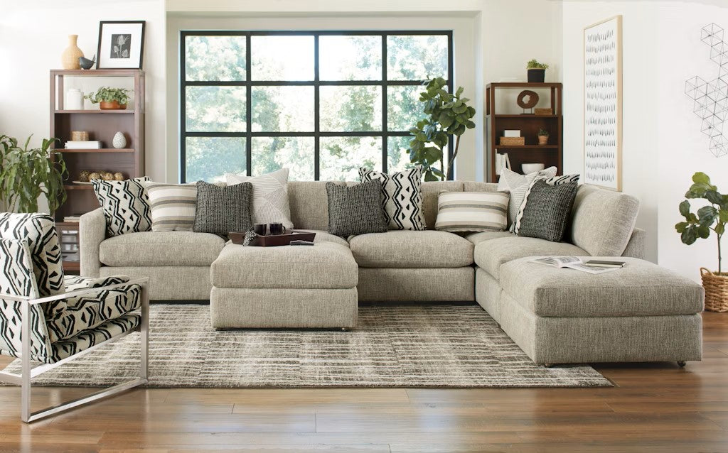 Craftmaster Customizable Sleek Modern Swivel Chair, product image 6