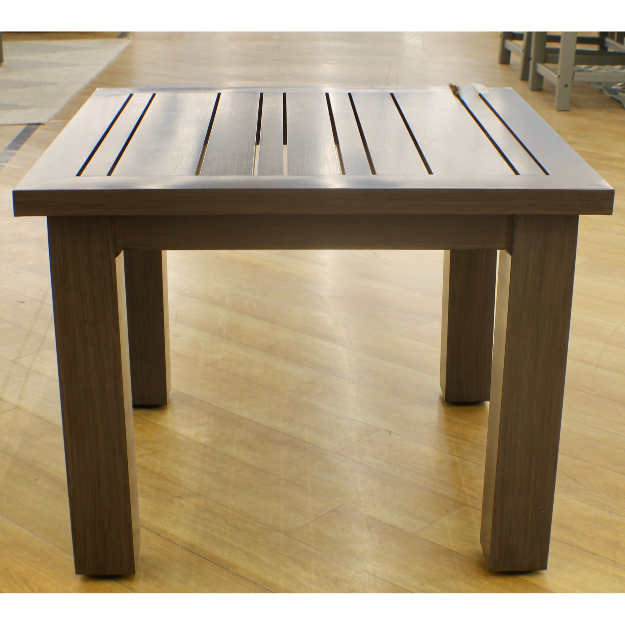 Carmel Brown Outdoor 26&quot; Square End Table