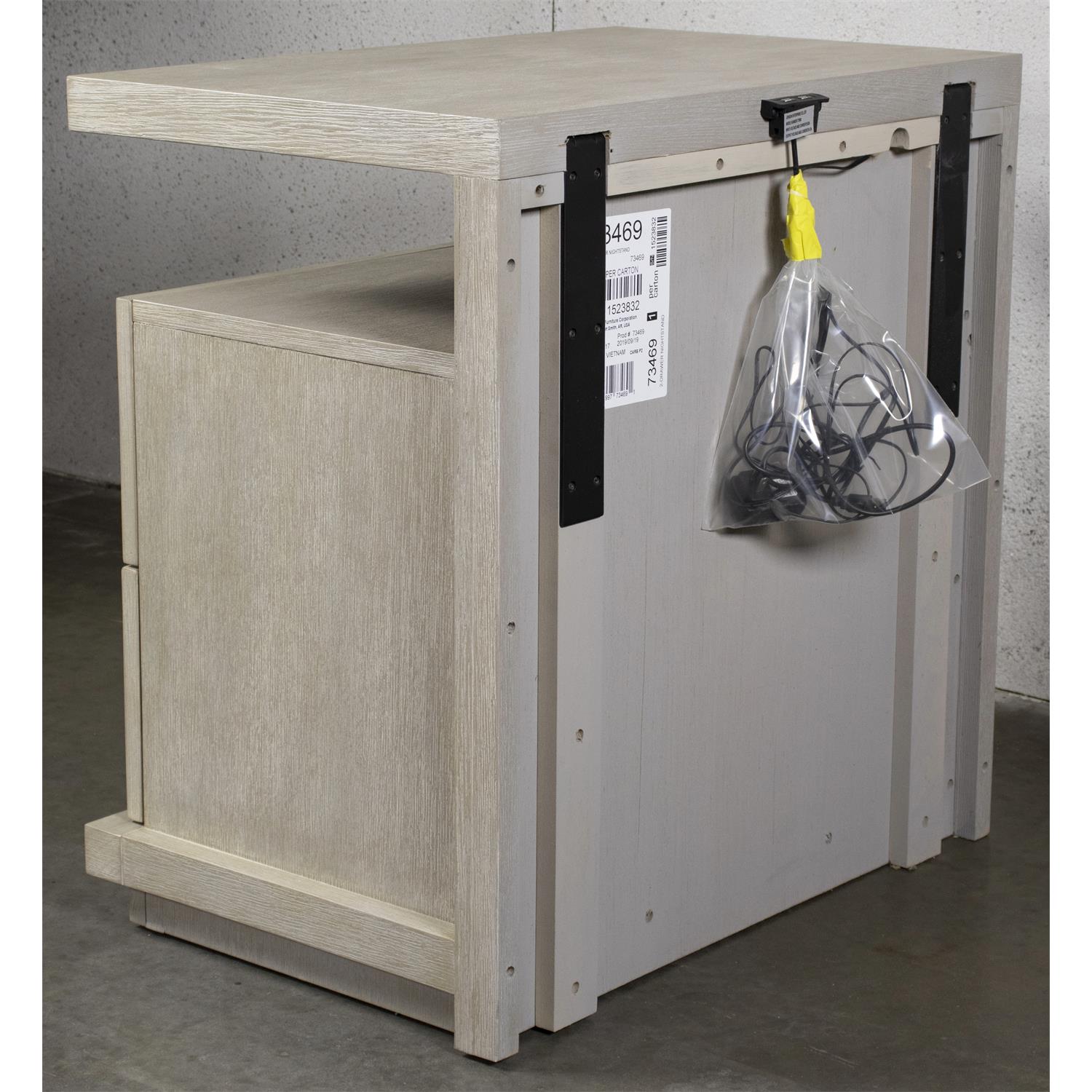 Stepstone Mist  2 Drawer Nightstand