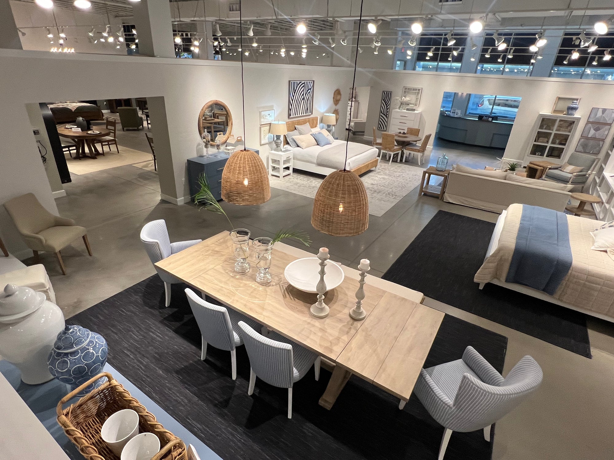 Hilton Head Dining Set Extendable (86-110")