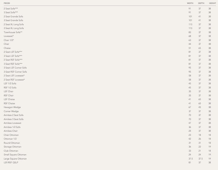 Four Seasons Customizable Alyssa Sofa